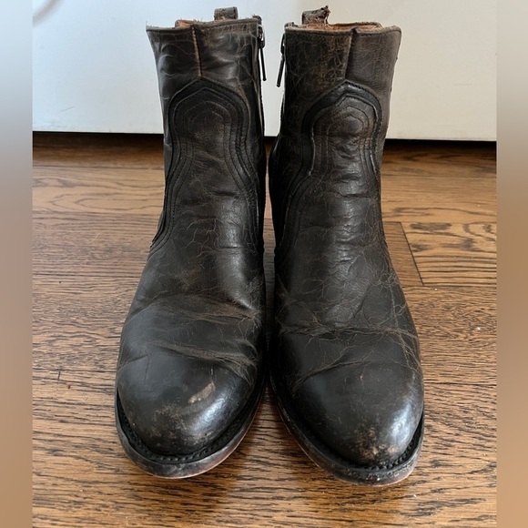 Lucchese distressed Chelsea boots - Picture 2 of 8